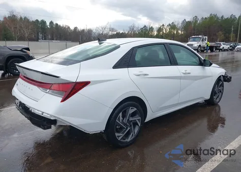 2025 Hyundai Elantra Sel Sport z USA, uszkodzony, nr VIN KMHLM4DG6SU070531